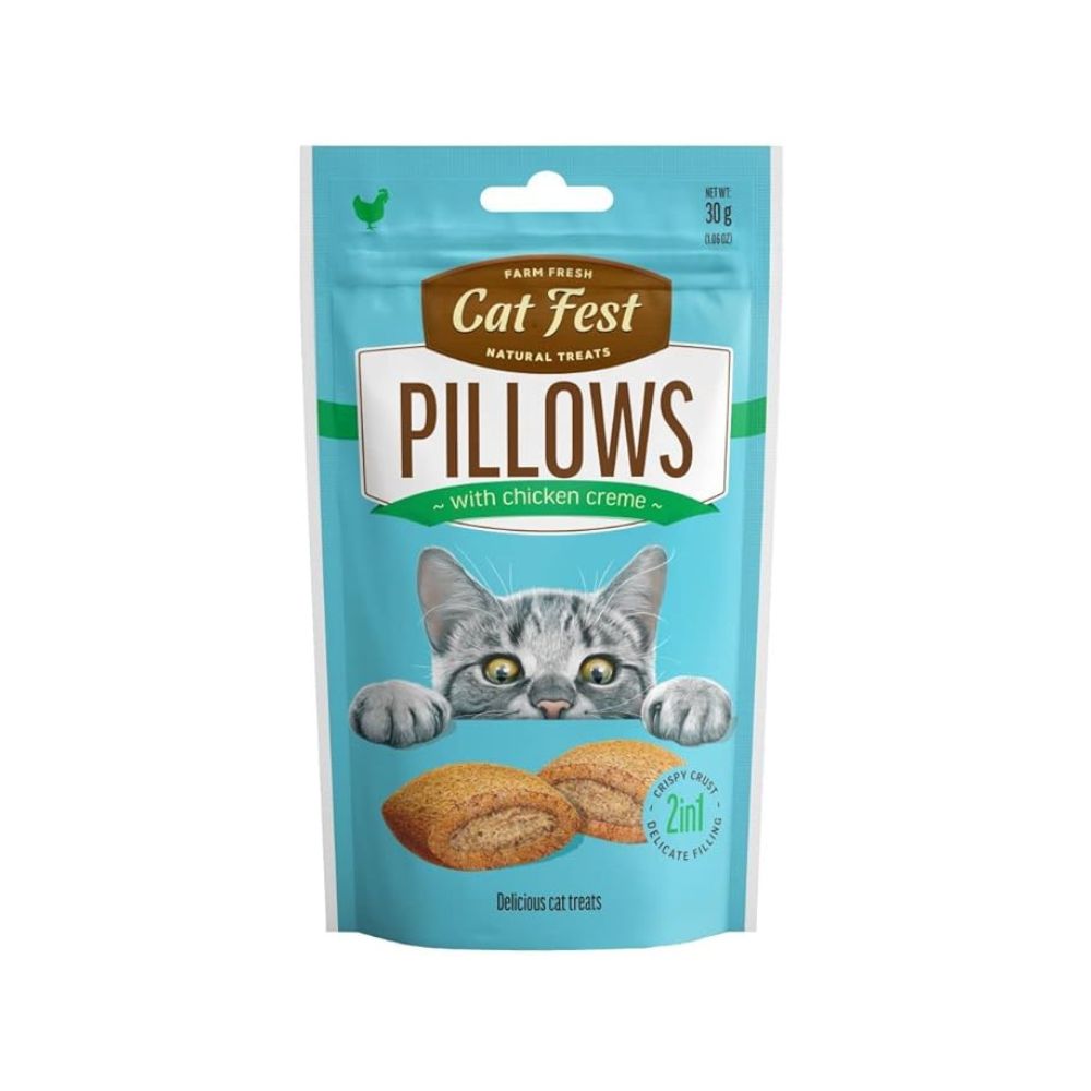 Cat Fest Pillows 30g Chicken Cream Cat Snack