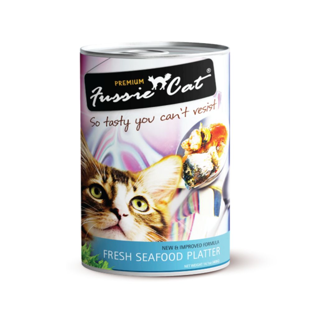 Fussie Cat 400g Fresh Seafood Platter Wet Canned Food