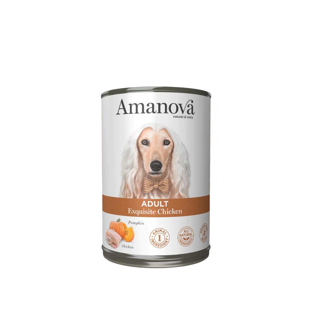 Amanova Dog 400g Adult Exquisite Chicken Wet Canned Food