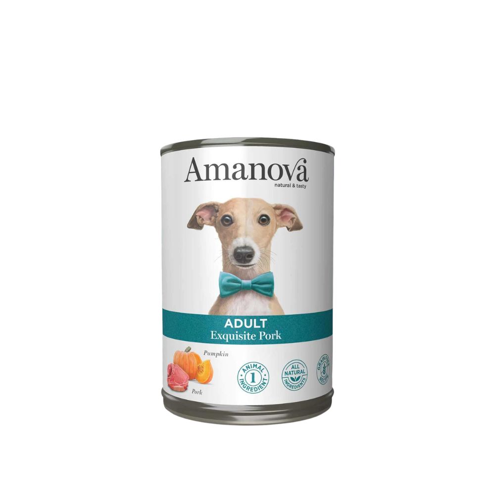 Amanova Dog 400g Adult Exquisite Pork Wet Canned Food