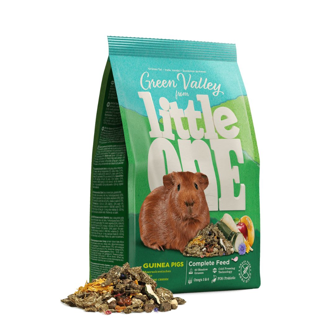 Little One Green Valley 750g Fibrefood For Guinea Pigs