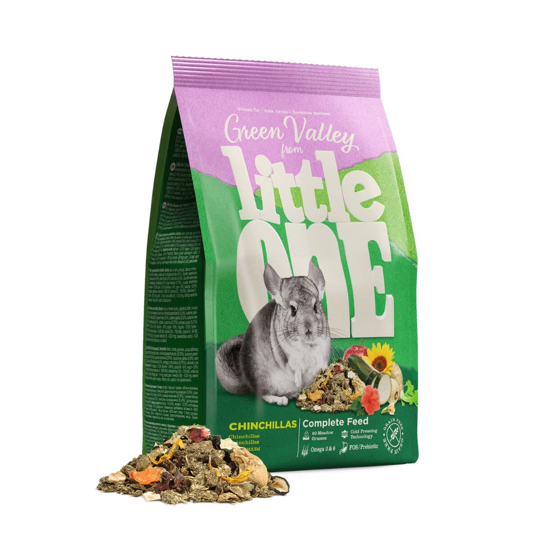 Little One Green Valley 750g Fibrefood For Chinchillas