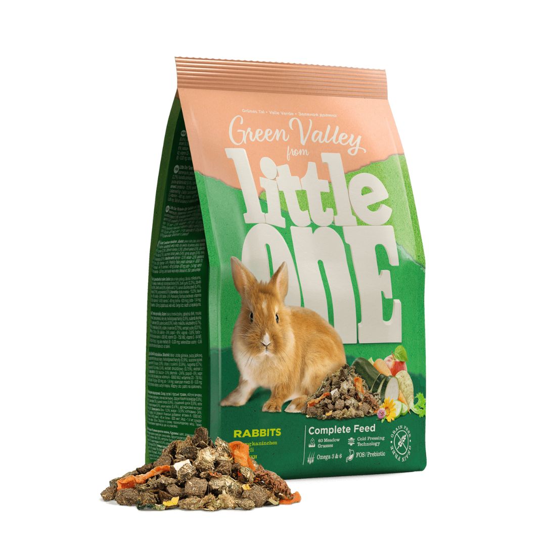 Little One Green Valley 750g Fibrefood For Rabbits