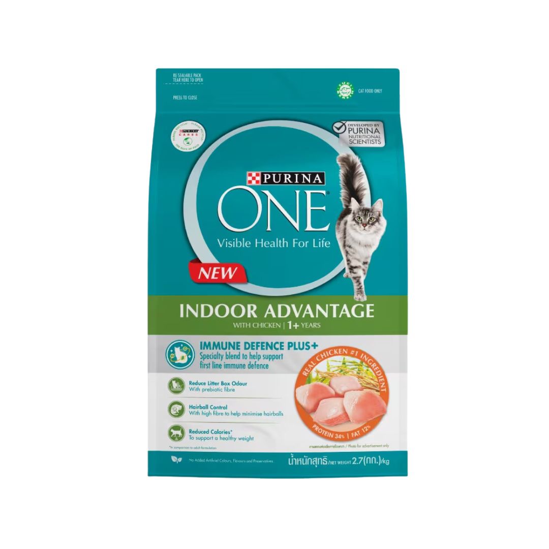 Purina One 2.7kg Indoor Advantage Chicken Dry Cat Food