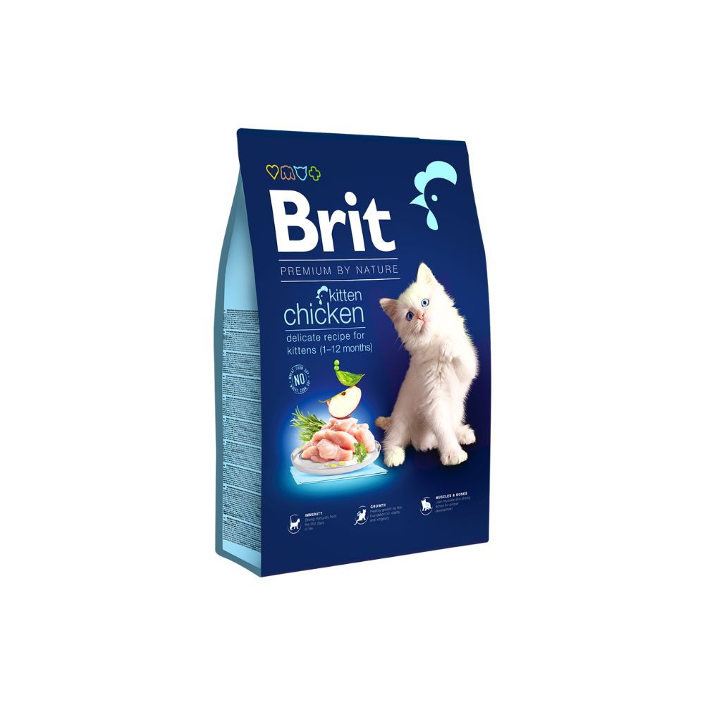 Brit Premium Cat 8kg Kitten Dry Cat Food