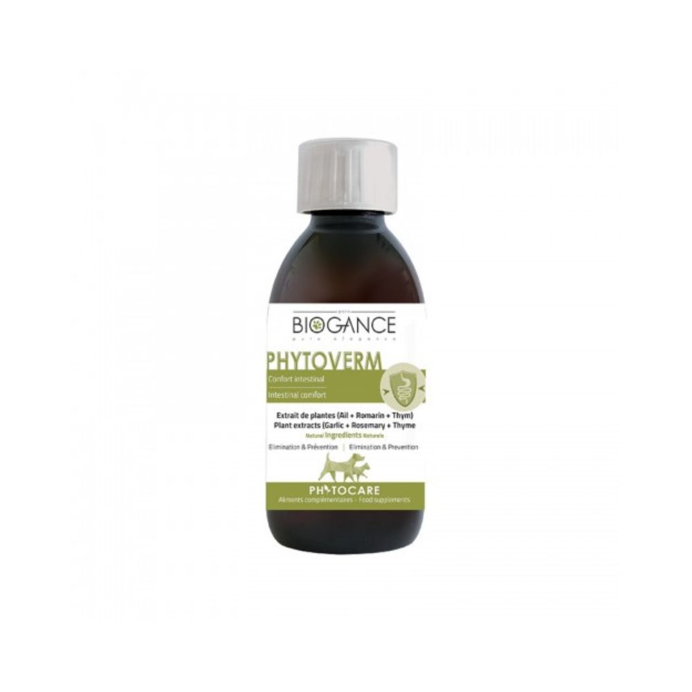 Biogance Phytocare 200ml Phytoverm Liquid Dog & Cat Supplement