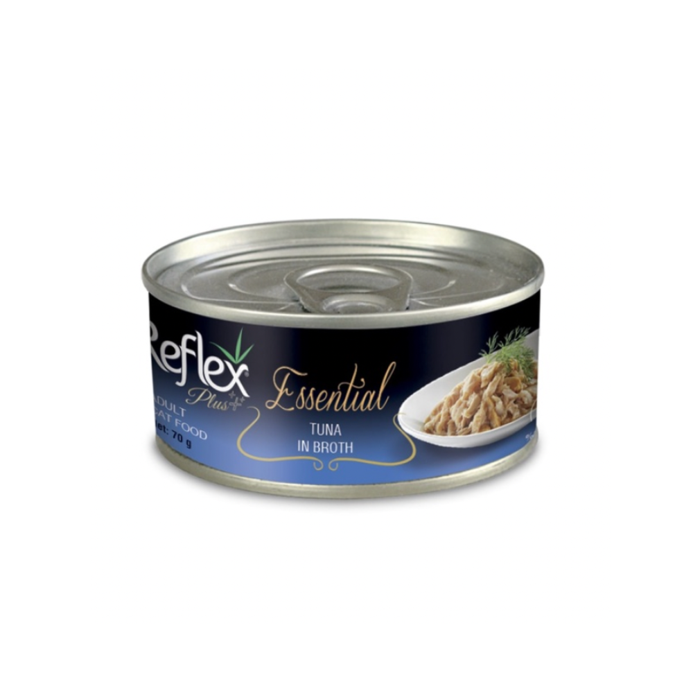 Reflex Plus Essential Tuna In Broth 70g Wet Cat Food