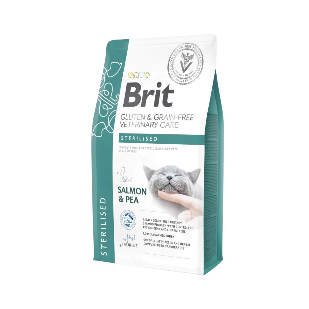 Brit Grain Free Veterinary Diets Cat 5kg Sterilised Dry Cat Food