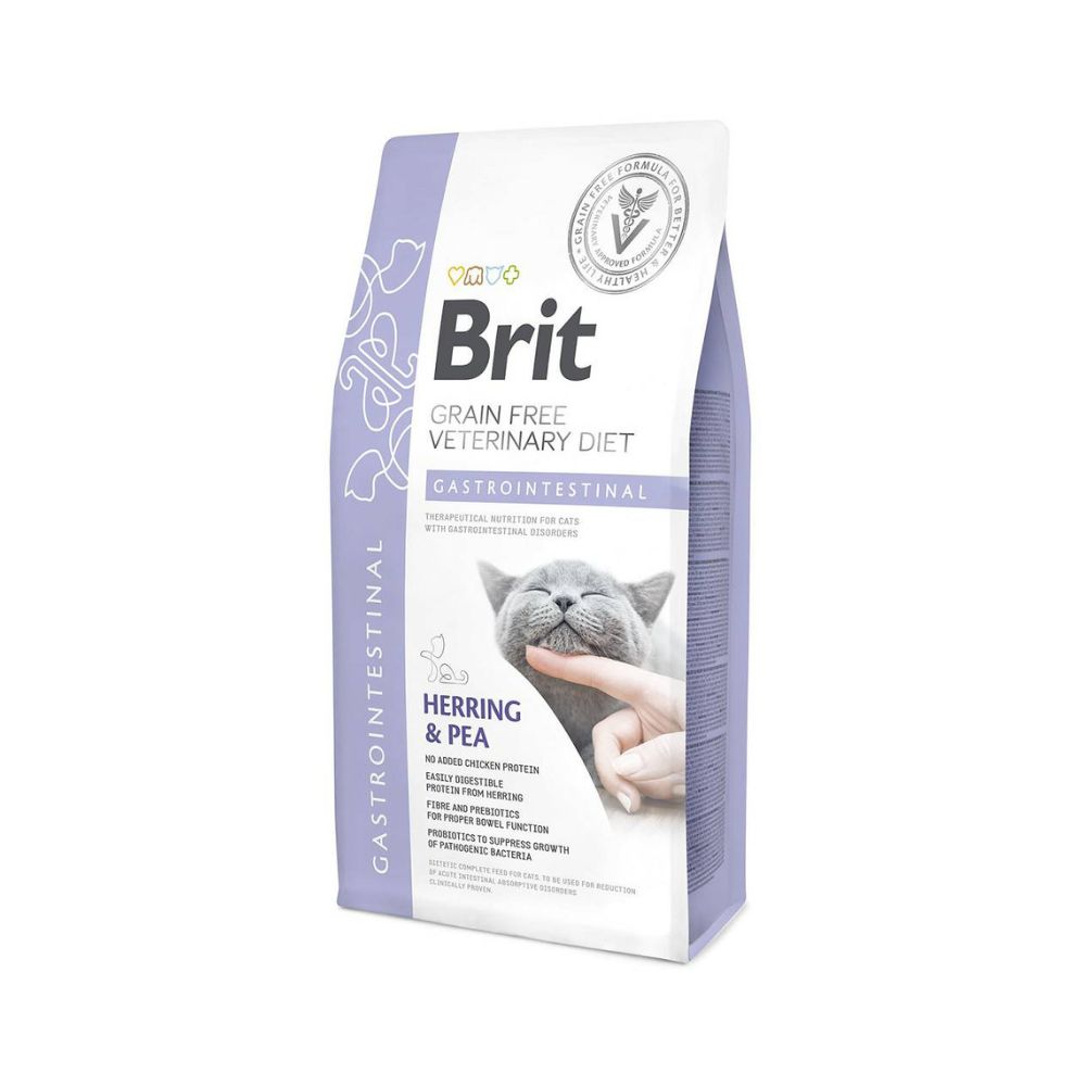 Brit Grain Free Veterinary Diets Cat 2kg Gastrointestinal Dry Cat Food