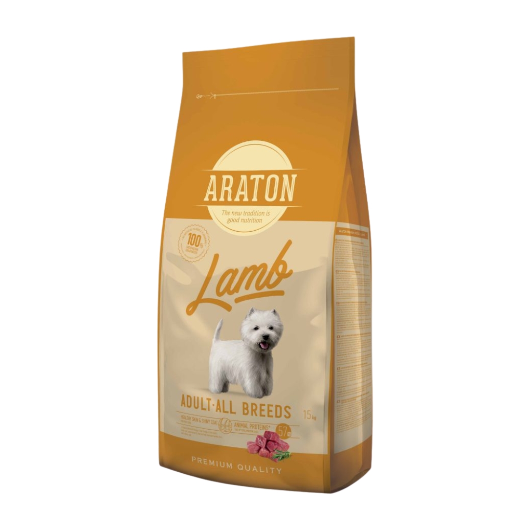 Araton Dog Adult Lamb 15kg Dry Dog Food