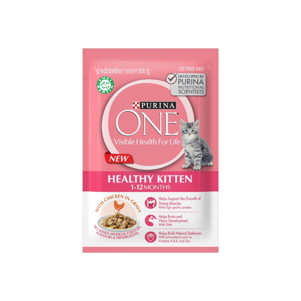 Purina One 85g Kitten Chicken Wet Cat Pouch