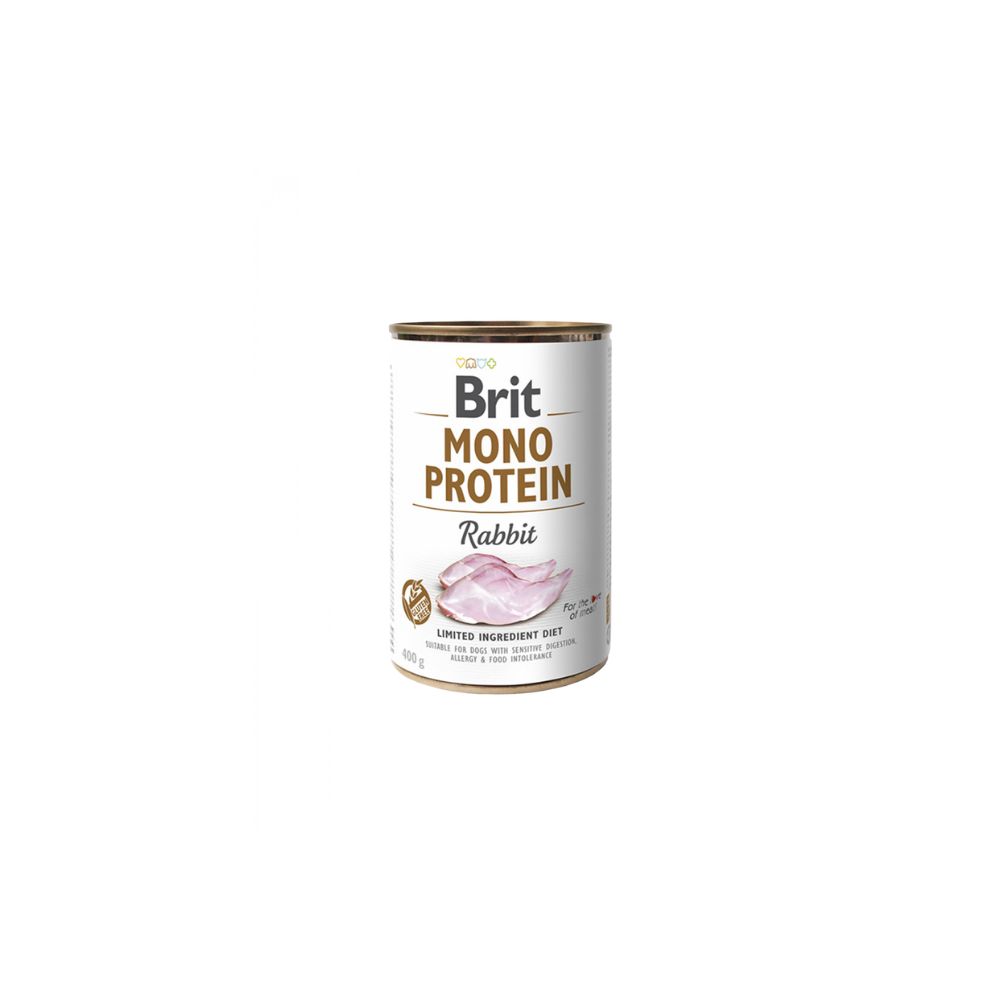 Brit Care Dog Mono Protein Rabbit Canned 400g Wet Dog Food